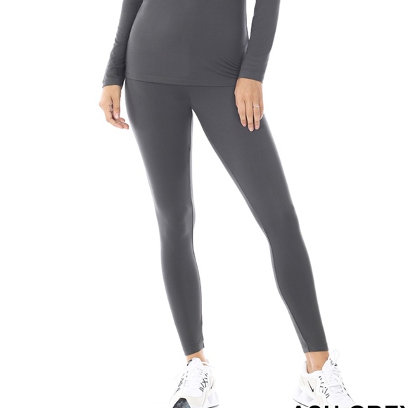 Ash grey two piece Pant & Top set - Picture 3 of 4